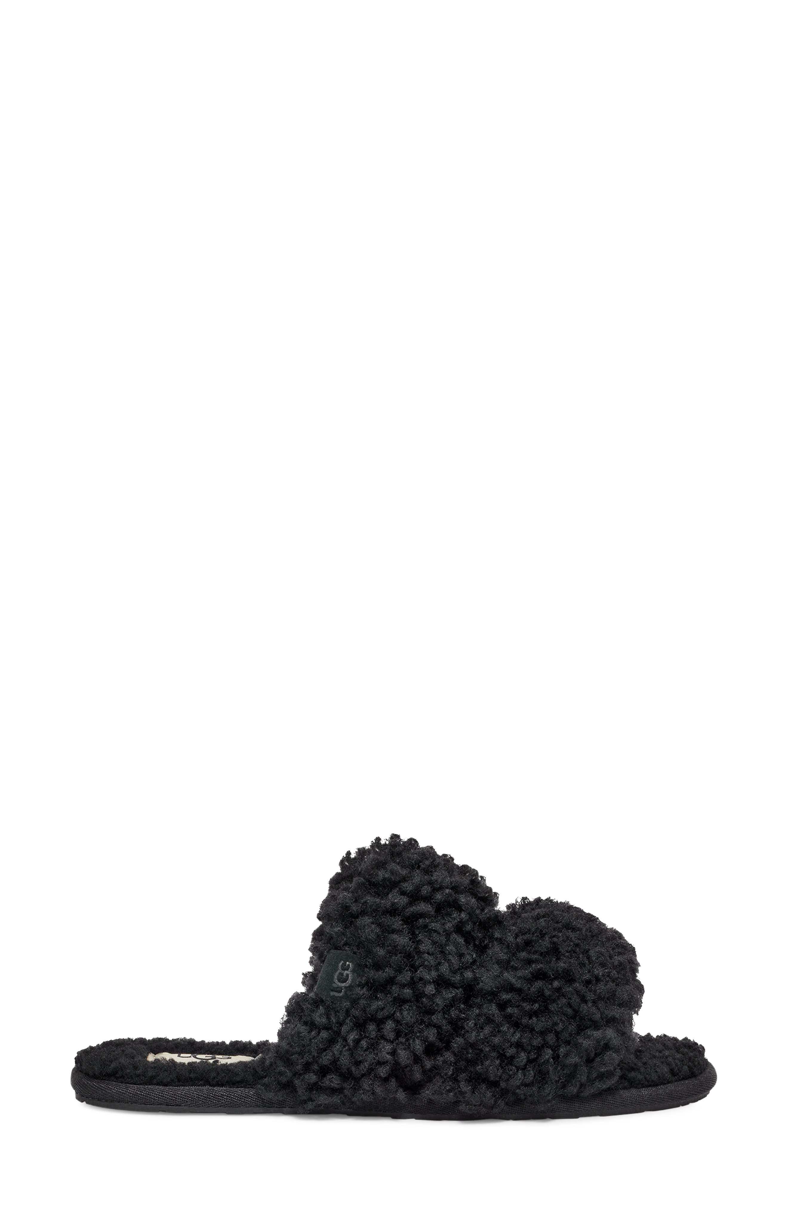 UGG<sup>®</sup> Maxi Curly Genuine Shearling Scuffetta Slipper, Alternate, color, 
