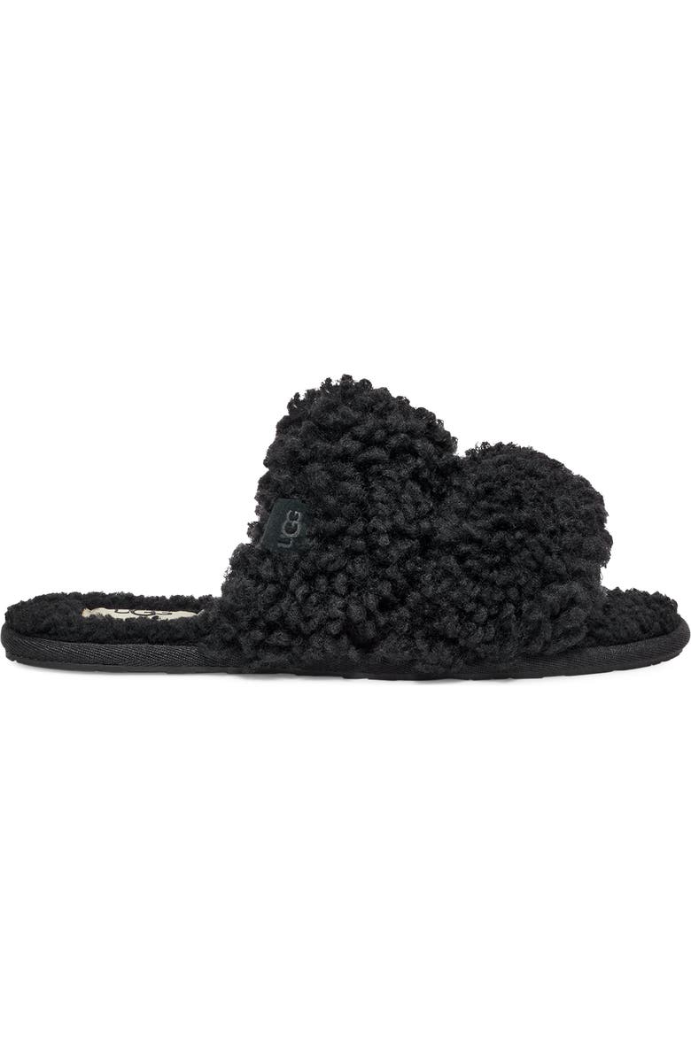 UGG<sup>®</sup> Maxi Curly Genuine Shearling Scuffetta Slipper, Alternate, color,