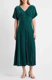 Chelsea28 Velvet V-Neck Maxi Dress