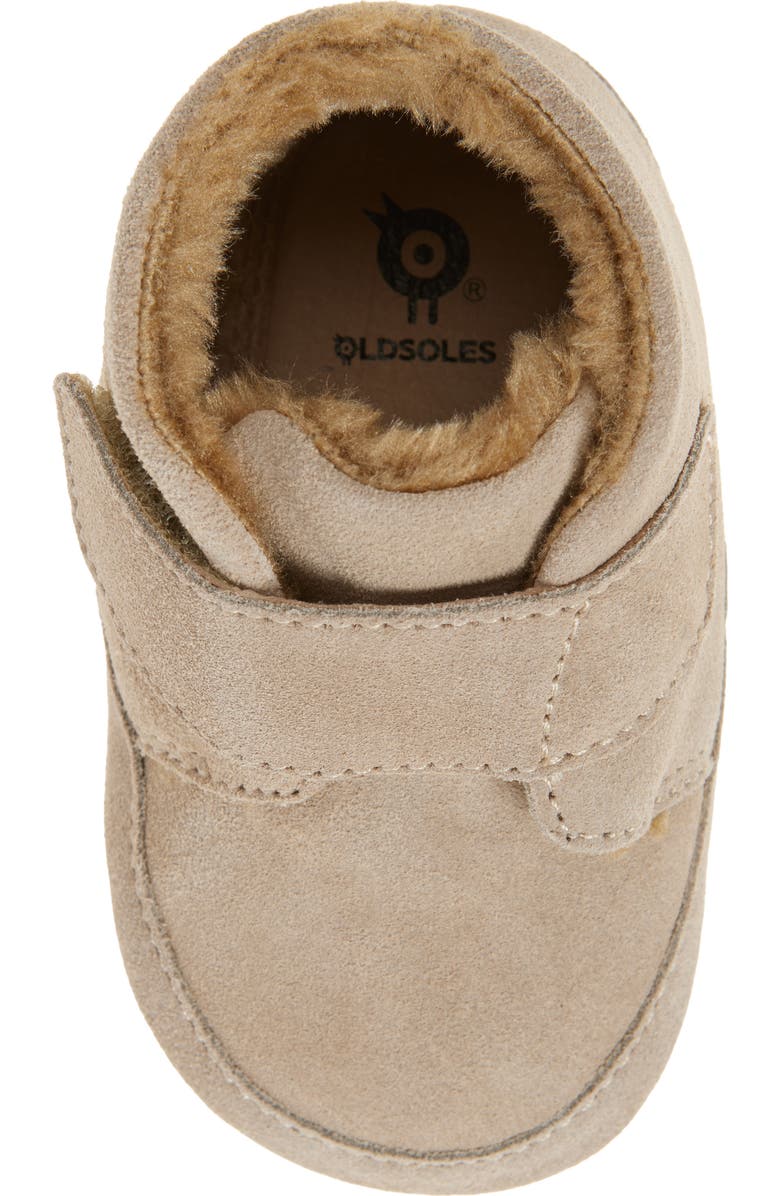 OLD SOLES Shloofy Faux Shearling Boot, Alternate, color, Sand Suede