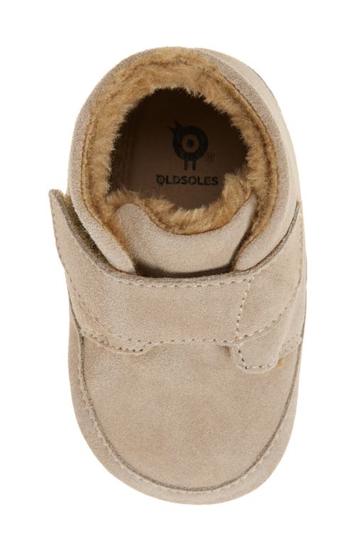 Old Soles Shloofy Faux Shearling Boot In Nude