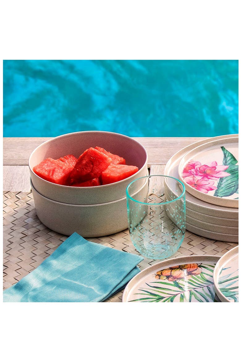 Set of 6 Palermo Salad Plates, Alternate, color, NATURAL