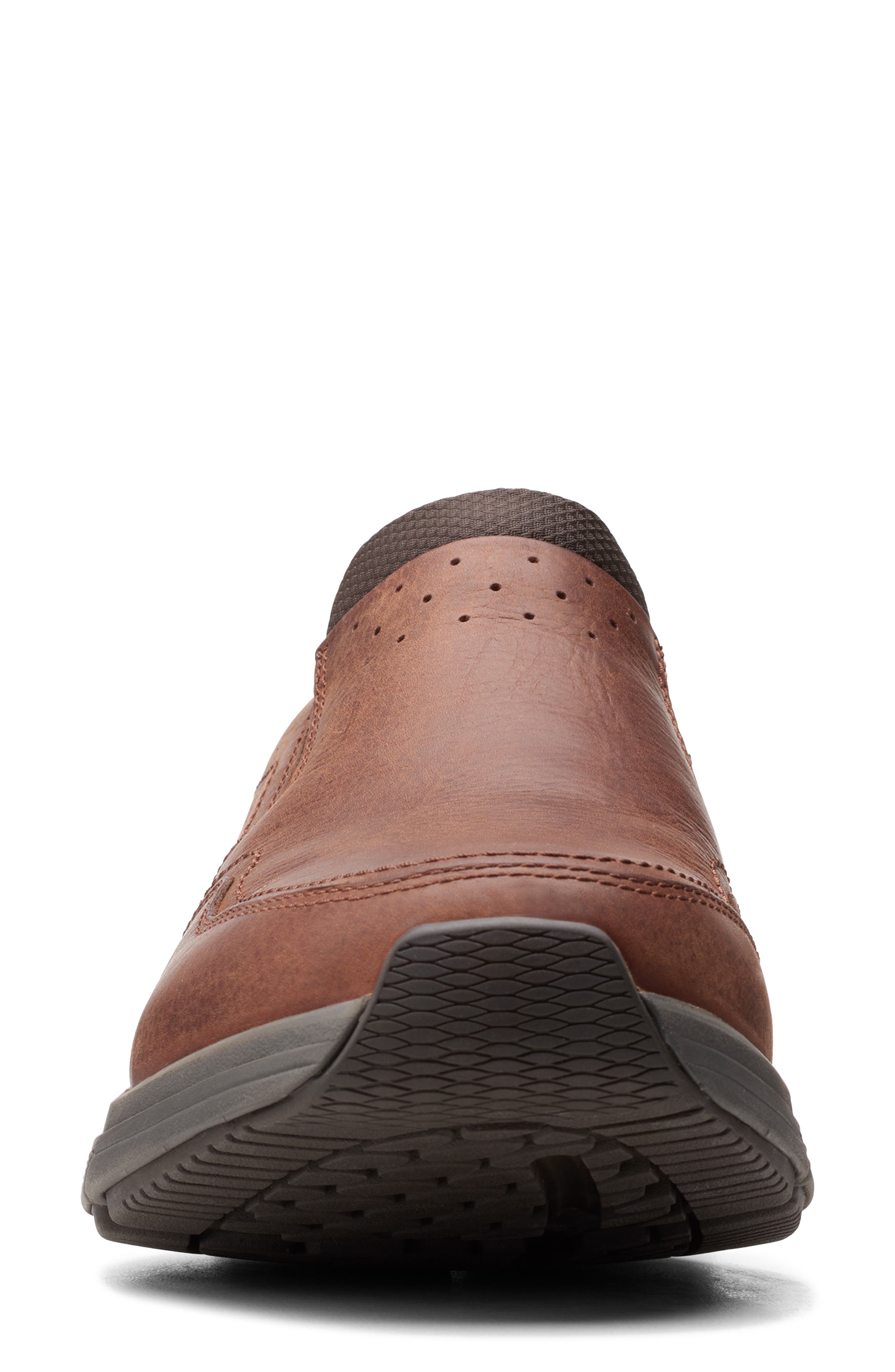 Clarks<sup>®</sup> Wave 2.0 Waterproof Slip-On Sneaker, Alternate, color, Brown Oily