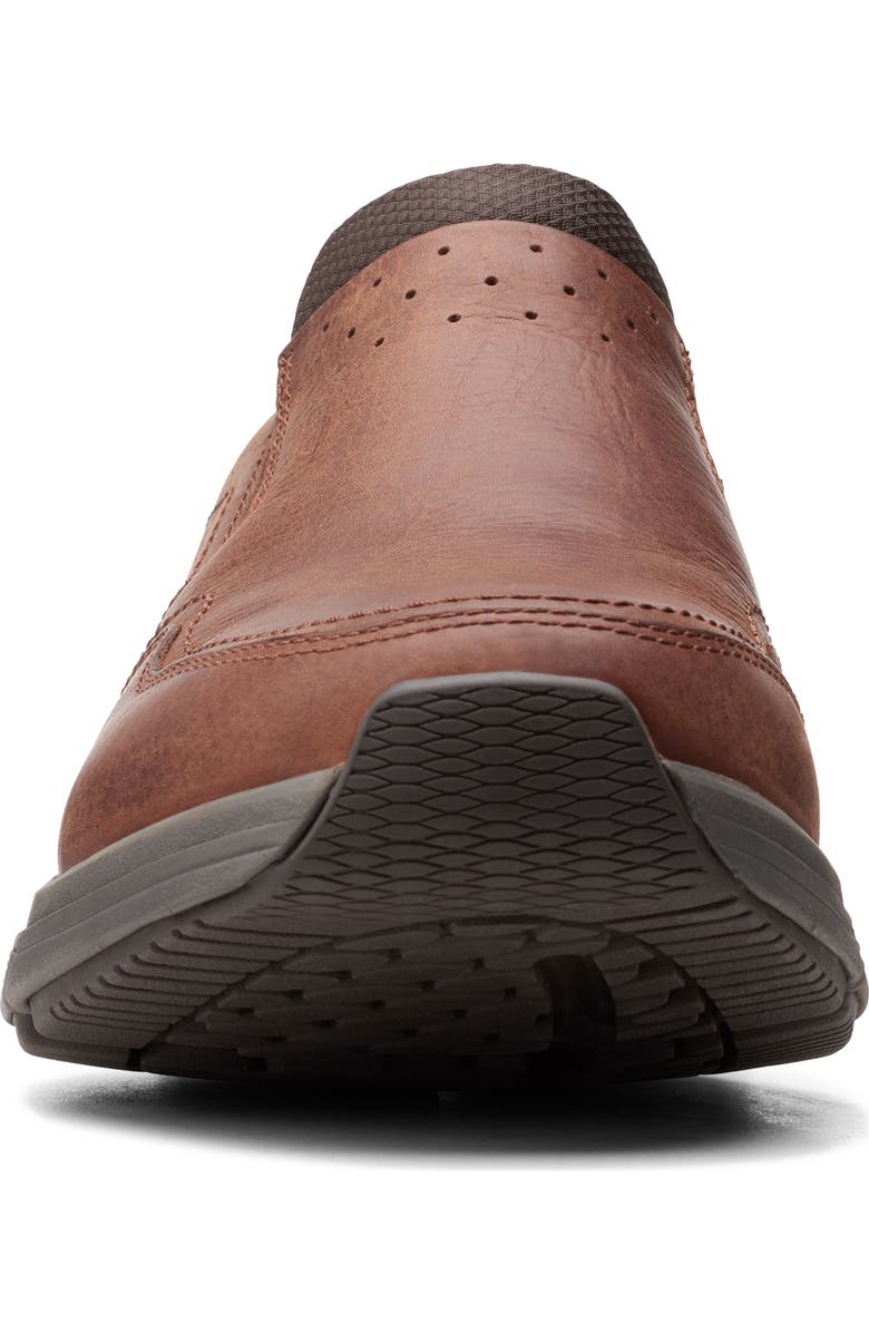 Clarks<sup>®</sup> Wave 2.0 Waterproof Slip-On Sneaker, Alternate, color, Brown Oily