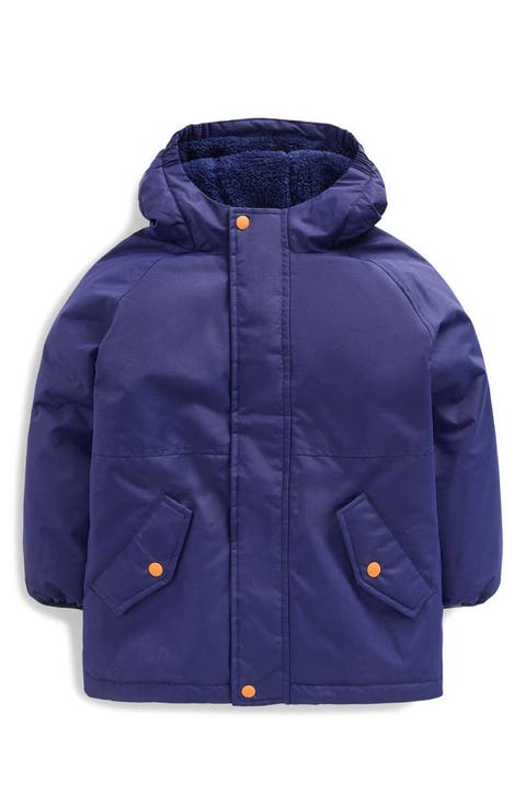 Kids' High Pile Fleece Lined Anorak