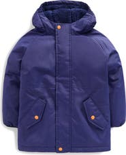 Mini Boden Kids' High Pile Fleece Lined Anorak