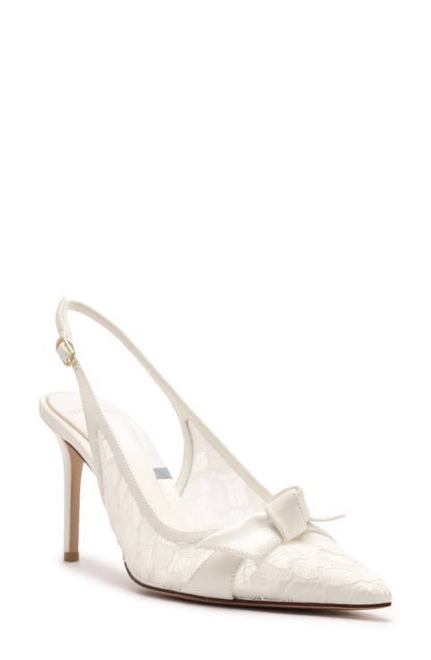 Clarita Classic Pointed Toe Slingback Pump (Women)