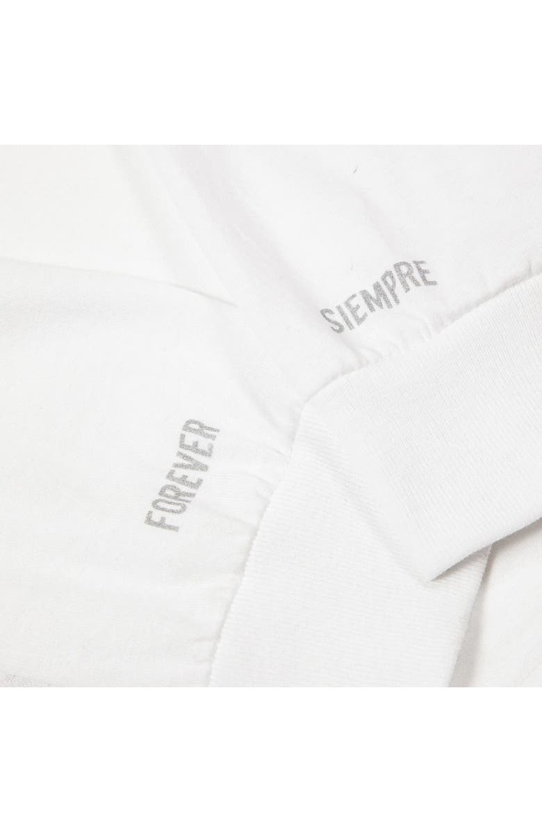 DUNBROOKE Men's Dunbrooke White ÑFL Por La Cultura '21 Collection Long Sleeve T-Shirt, Alternate, color, White