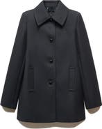 MANGO Shirt Collar Coat
