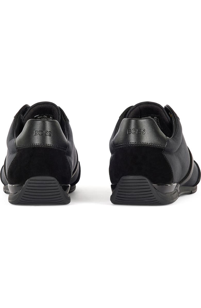BOSS Saturn Low Top Sneaker, Alternate, color, Blk