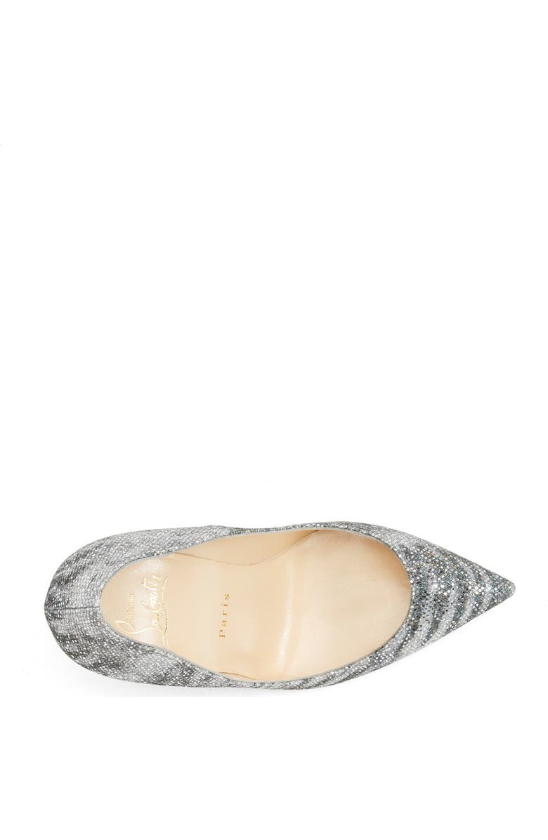 Christian Louboutin 'Pigalle Follies' Pointy Toe Pump, Alternate, color,