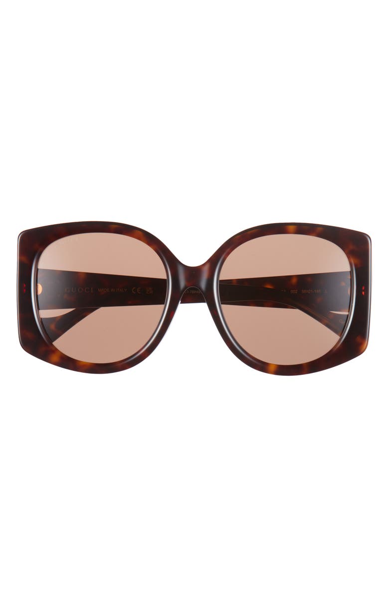 Gucci 56mm Oversize Sunglasses | Nordstromrack display picture 1
