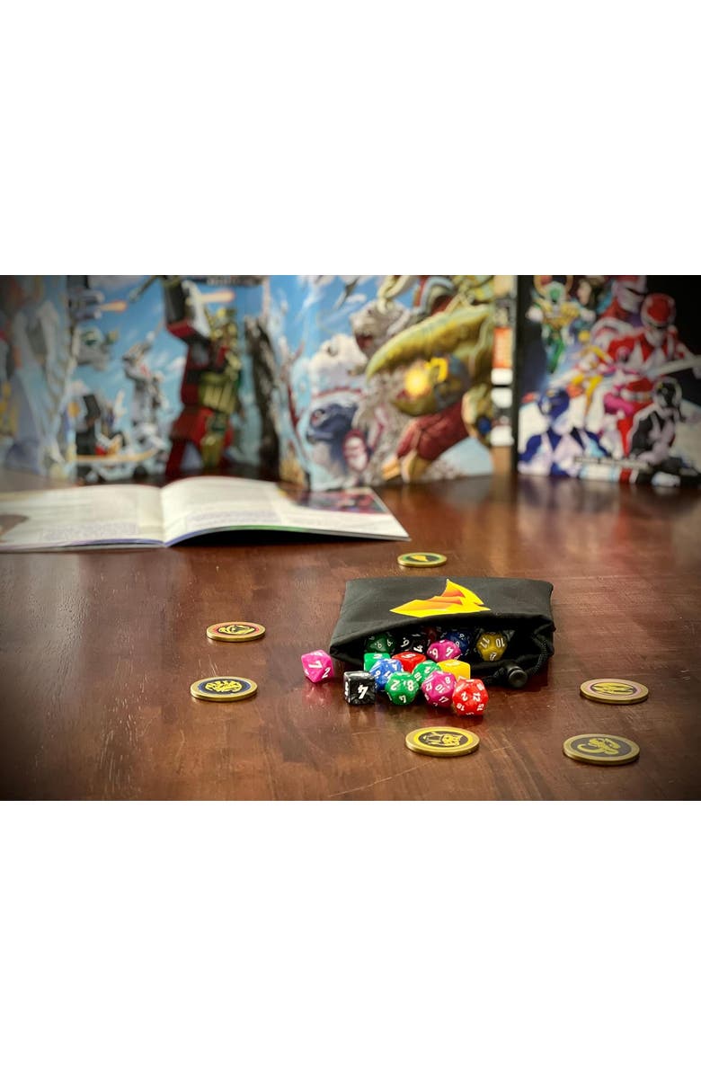 Renegade Game Studios Power Rangers Game Dice Set, Alternate, color, Red