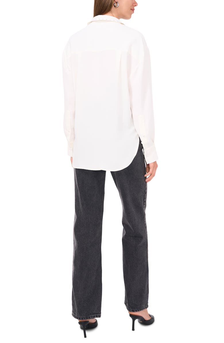 Vince Camuto Stud Trim Button-Up Shirt, Alternate, color, 