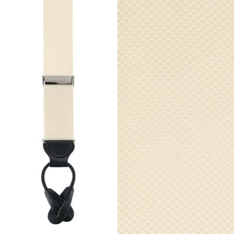 Hudson Nylon Button End Suspenders (braces)
