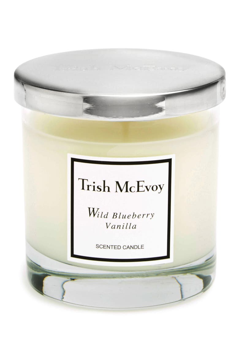 Wild Blueberry Vanilla Candle, Main, color, NO COLOR