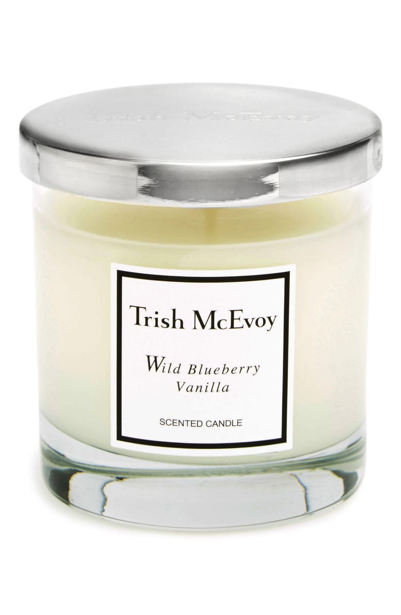 Trish McEvoy Wild Blueberry Vanilla Candle, Main, color,