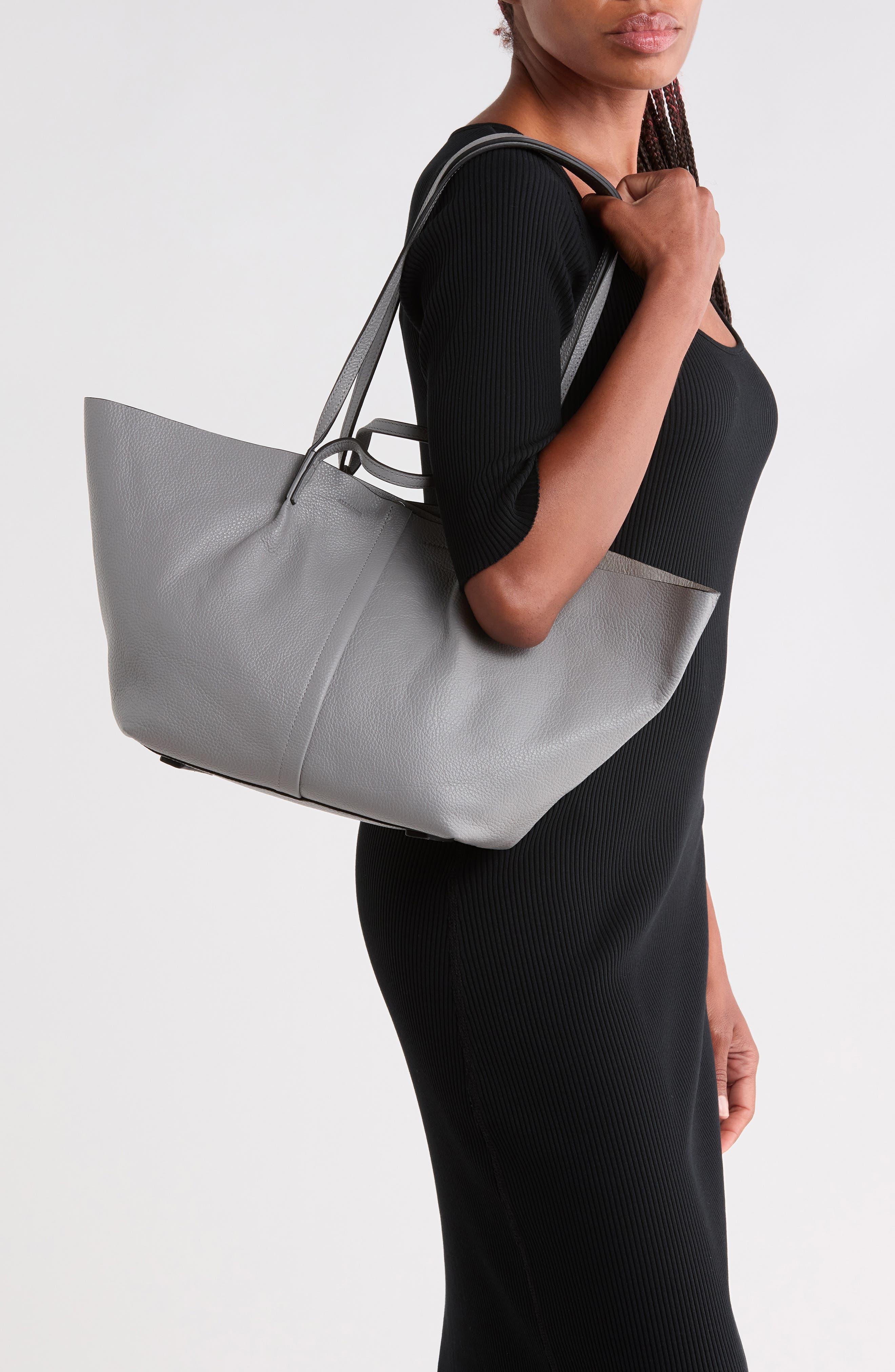 Odette Tote Bag, Alternate, color, SLATE BLUE