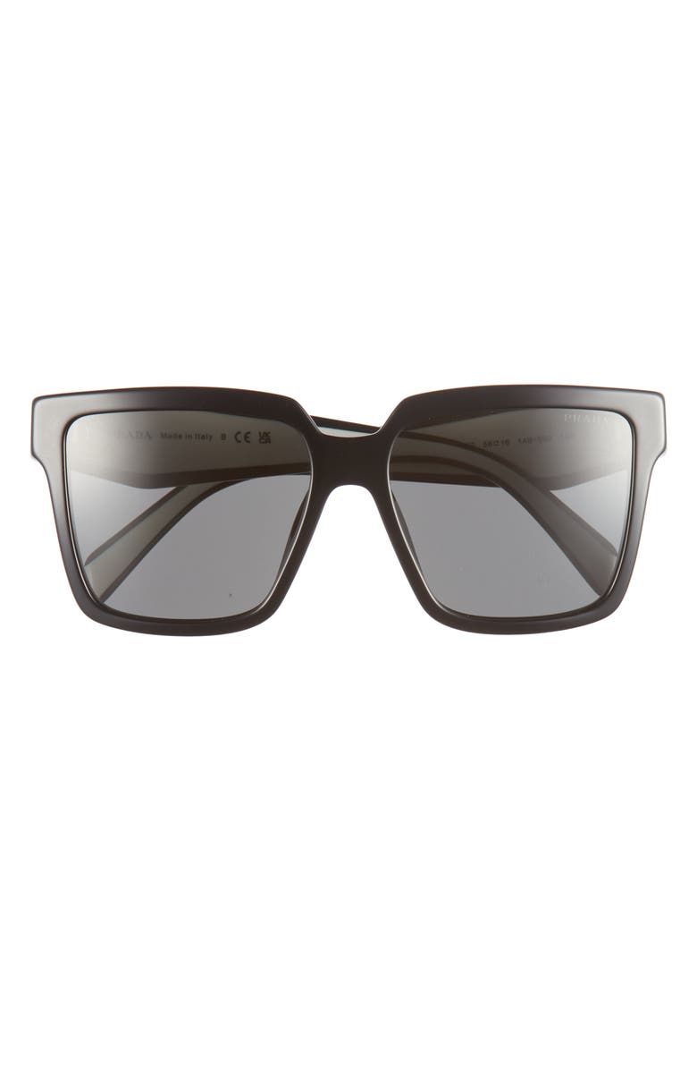 Prada 56mm Square Sunglasses, Main, color,