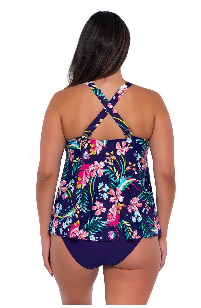 Sunsets Escape Sadie Tankini Swimsuit Top, Alternate, color, 