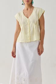 Reistor The Deep V Neck Top