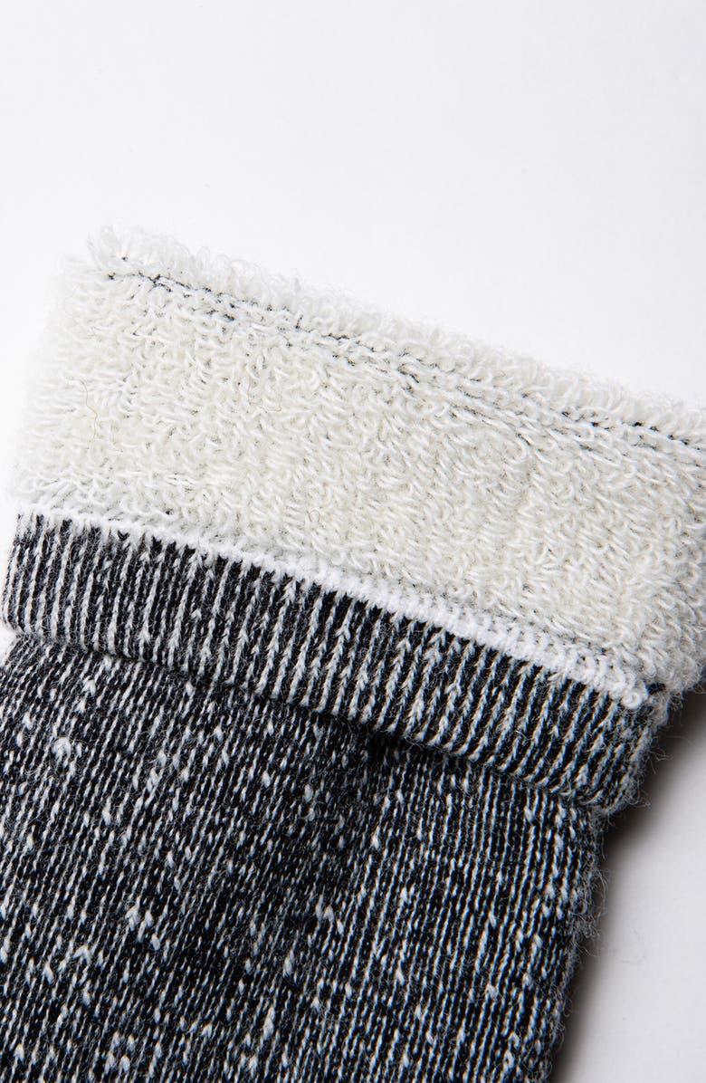 Druthers NYC Merino Wool House Sock, Alternate, color, Black