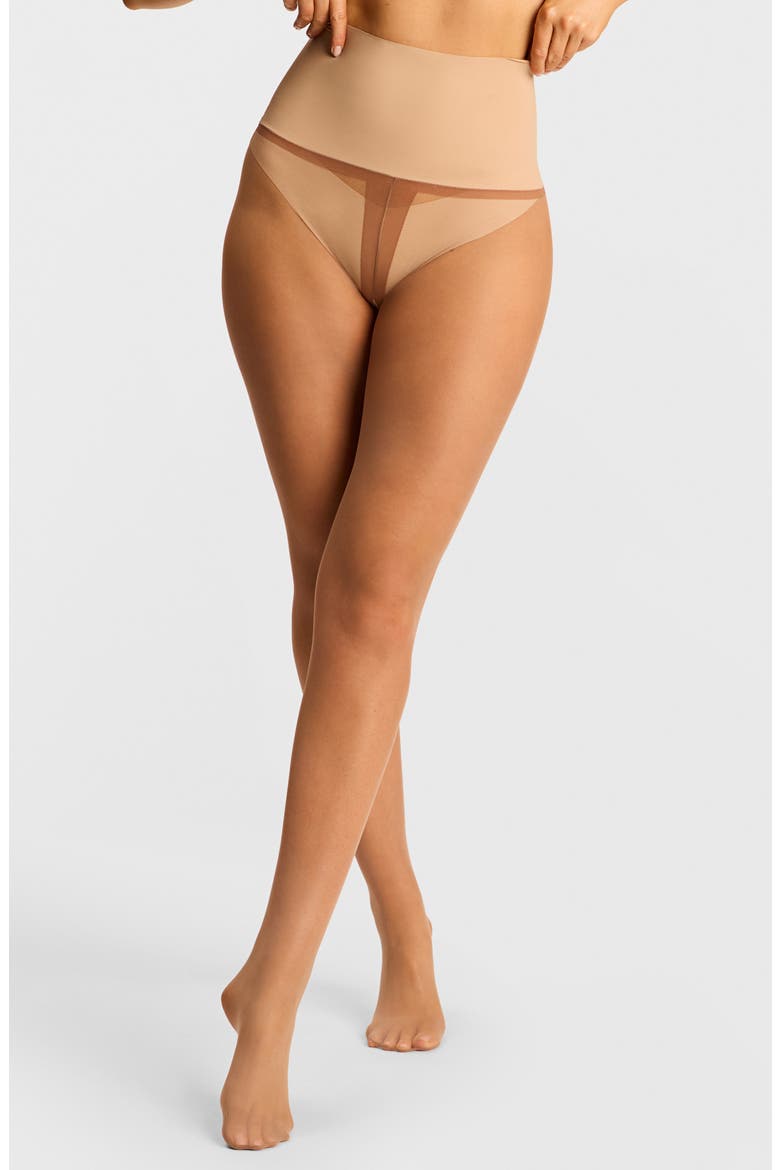 Soft Luxe Sheer Tights, Alternate, color, MEDIUM BEIGE