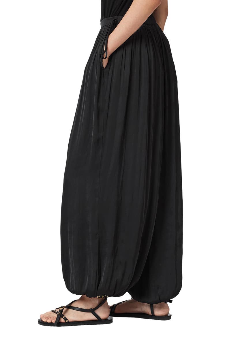 Eshe Balloon Pants, Alternate, color, BLACK