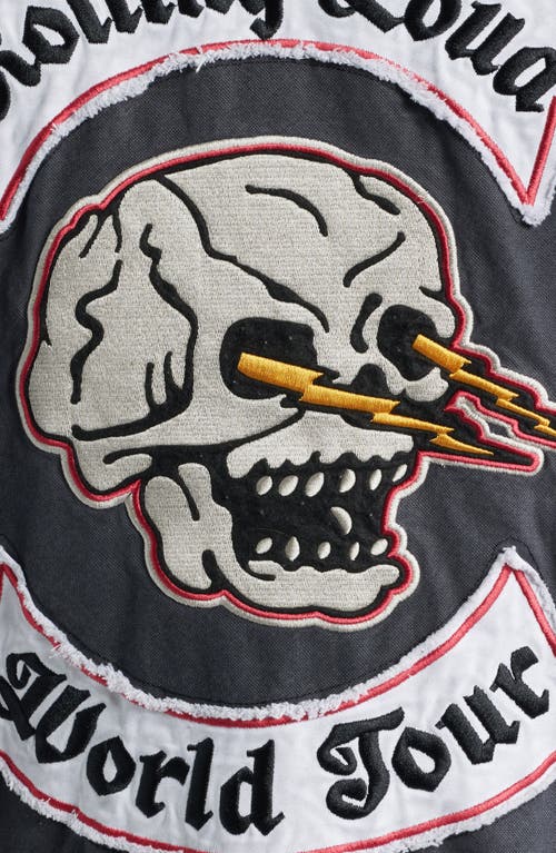 Rolling Loud Pit Crew Cotton Work Jacket In Gray