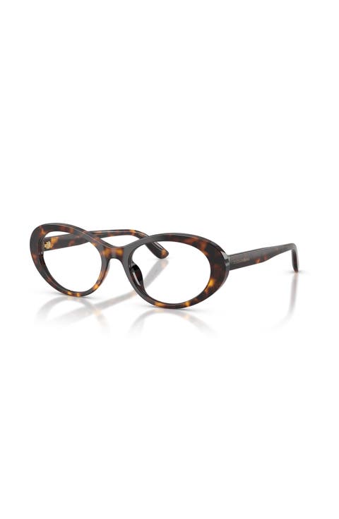 53mm Oval optical glasses