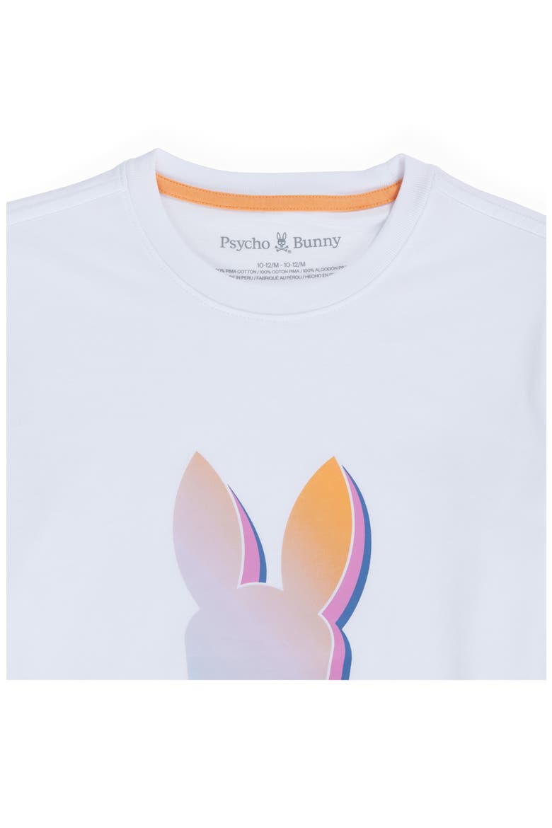 Kids' Palm Springs Cotton Graphic T-Shirt, Alternate, color, WHITE