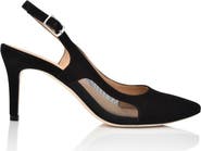 Joan Oloff Shoes Dance Leather Slingback Pump