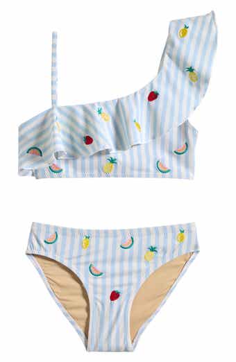 Kids' Embroidered Two-Piece Swimsuit