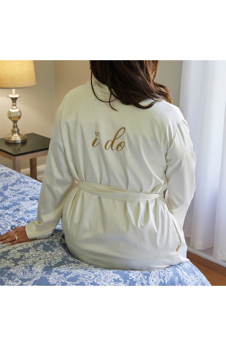 DEARFOAMS I Do Bridal Robe, Main, color, Latte