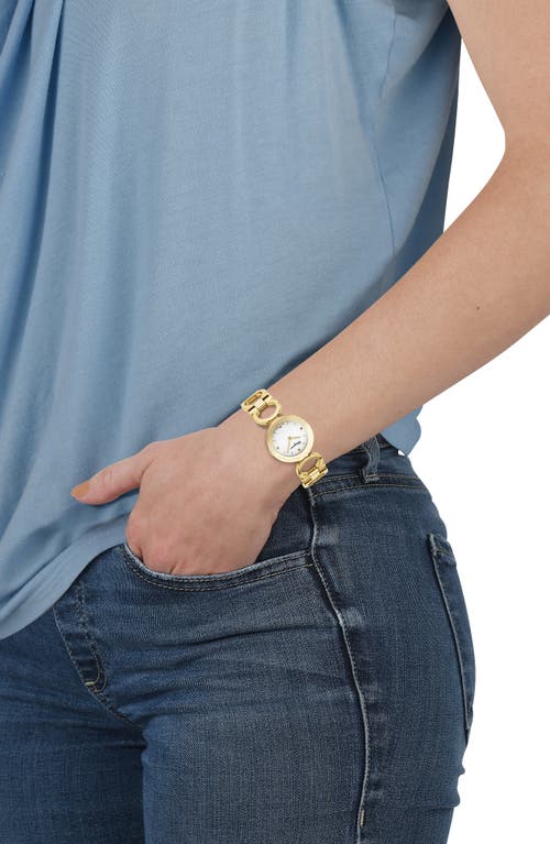 Ferragamo Gancino Bracelet Bracelet Watch In Gold