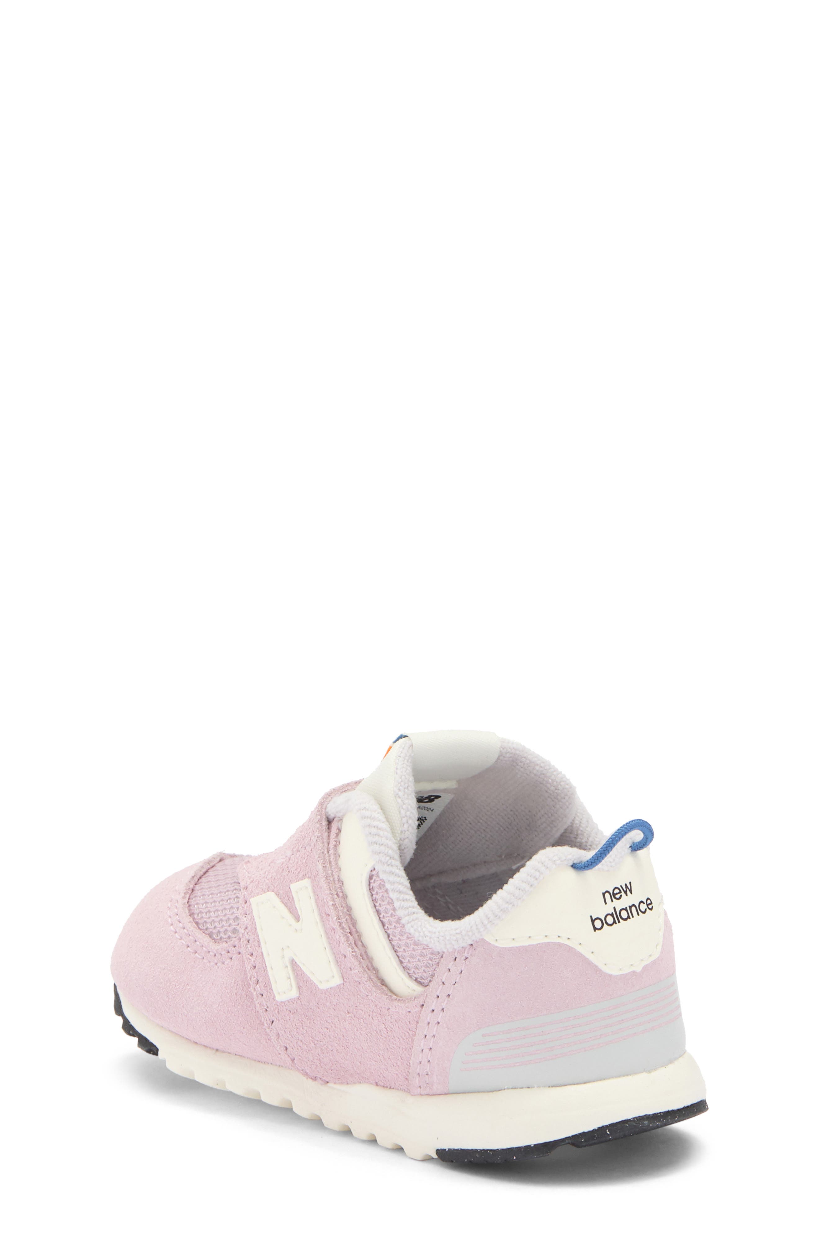 New Balance Kids' 574 New B Sneaker, Alternate, color, Twilight Haze/ Sea Stone