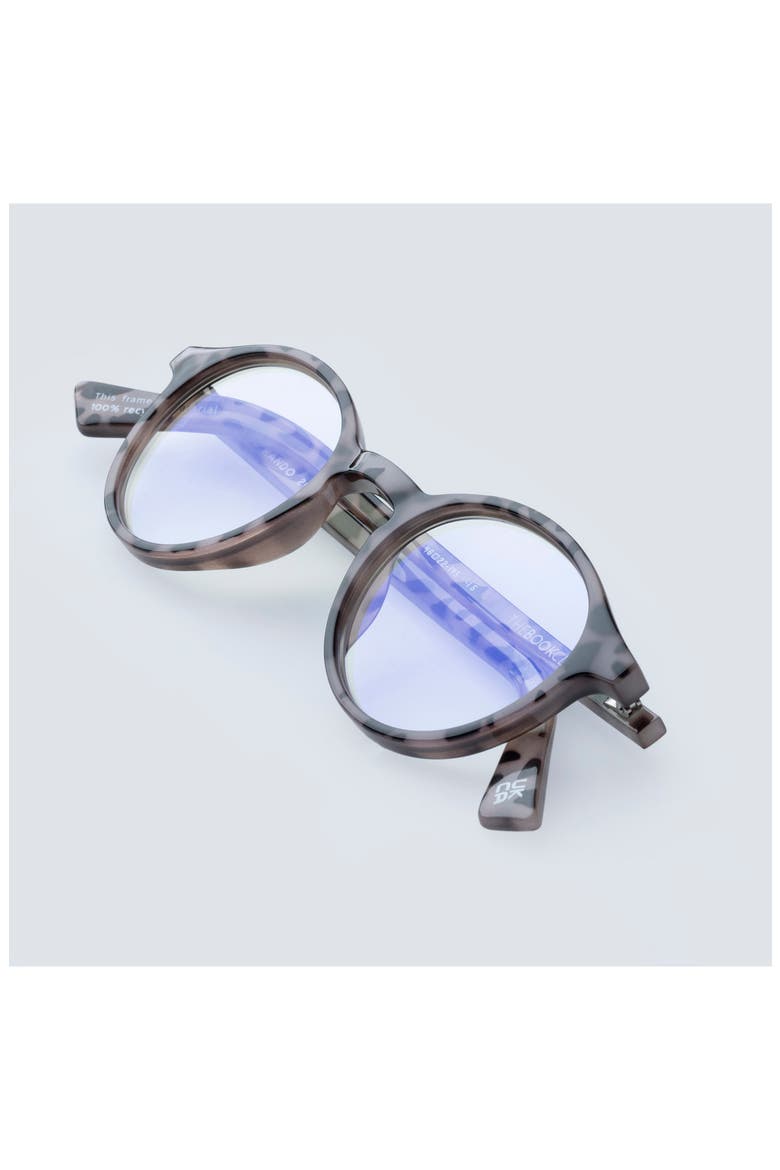 So Rando 46mm Blue Light Blocking Reading Glasses, Alternate, color, COOKIE TORT