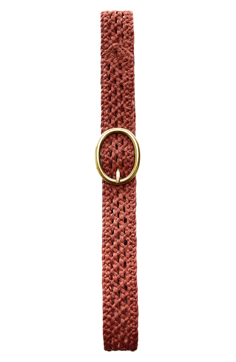 MANGO Woven Belt, Alternate, color, 