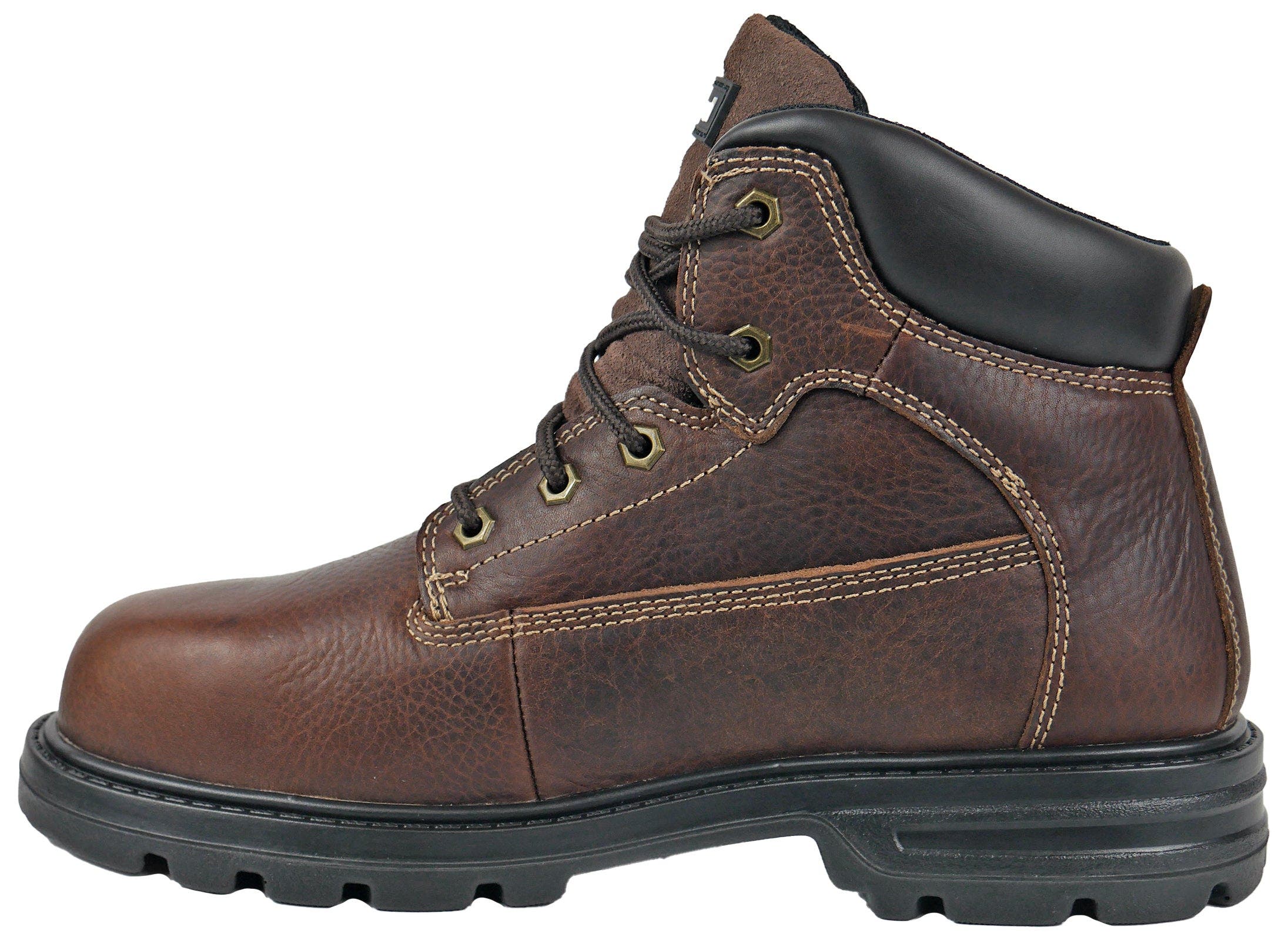 DieHard Charger V2 Soft Toe Waterproof Work Shoe, Alternate, color, Brown Leather