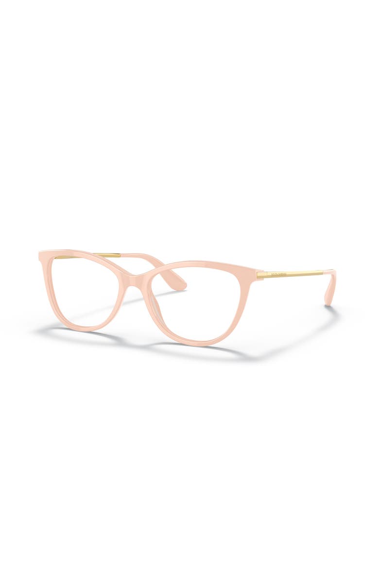 Dolce&Gabbana 54mm Butterfly optical glasses, Main, color, Beige