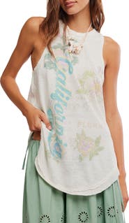 Free People Rosie Graphic Tank