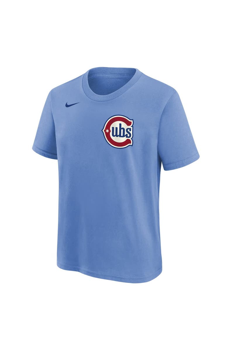 Nike Youth Nike Seiya Suzuki Baby Blue Chicago Cubs  Player Name & Number T-Shirt, Alternate, color, 