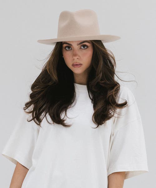 Gigi Pip Zephyr Rancher Hat In Cream