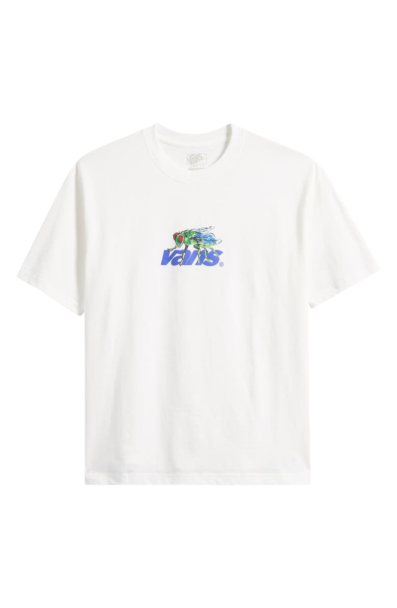 Vans Fly Logo Graphic T-Shirt, Main, color, White