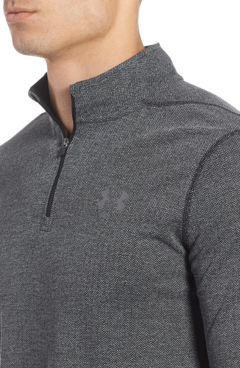 Under Armour Threadborne Quarter-Zip Performance Shirt, Alternate, color, 