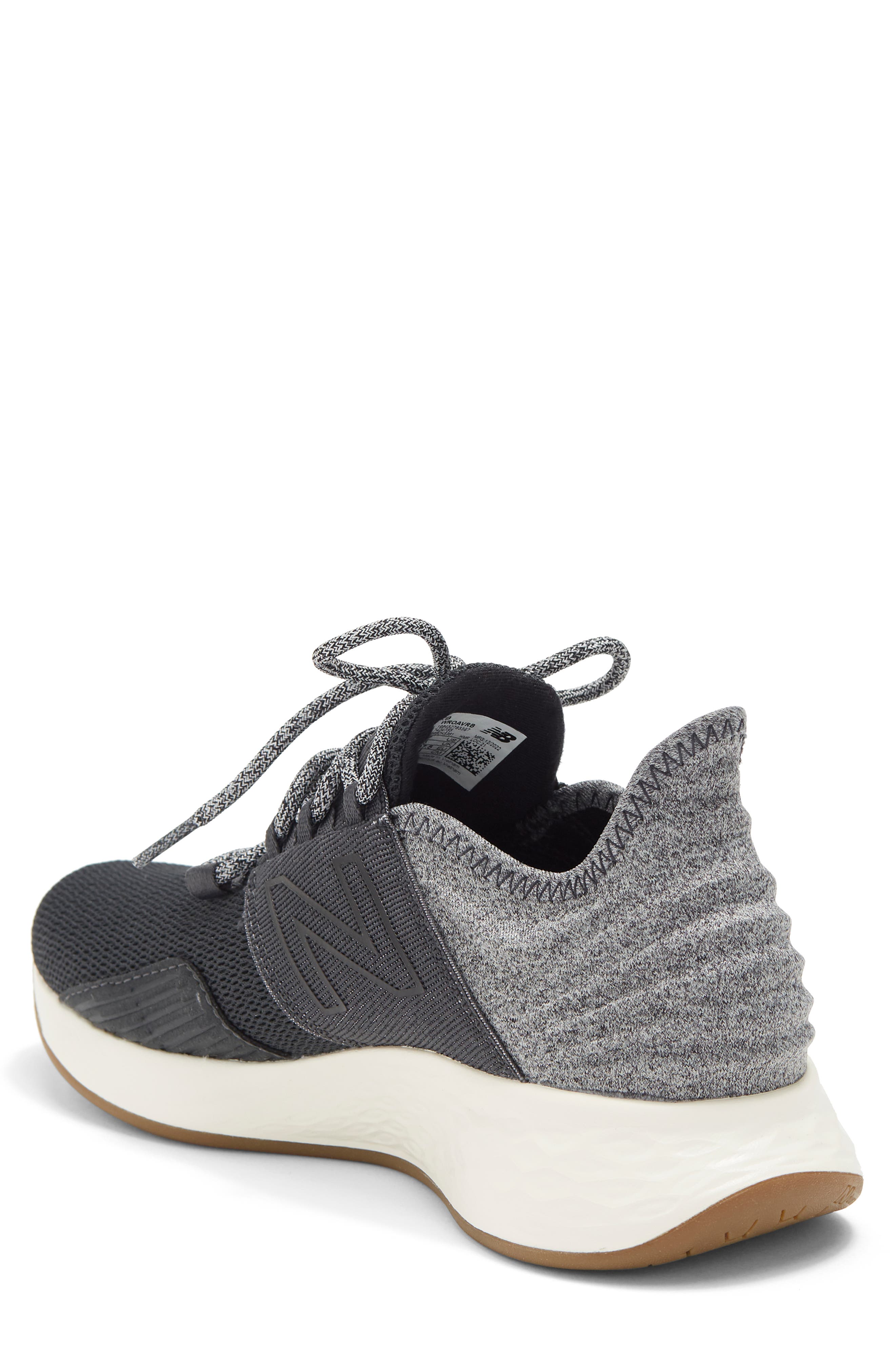 New Balance Roav Athletic Sneaker, Alternate, color, Blacktop