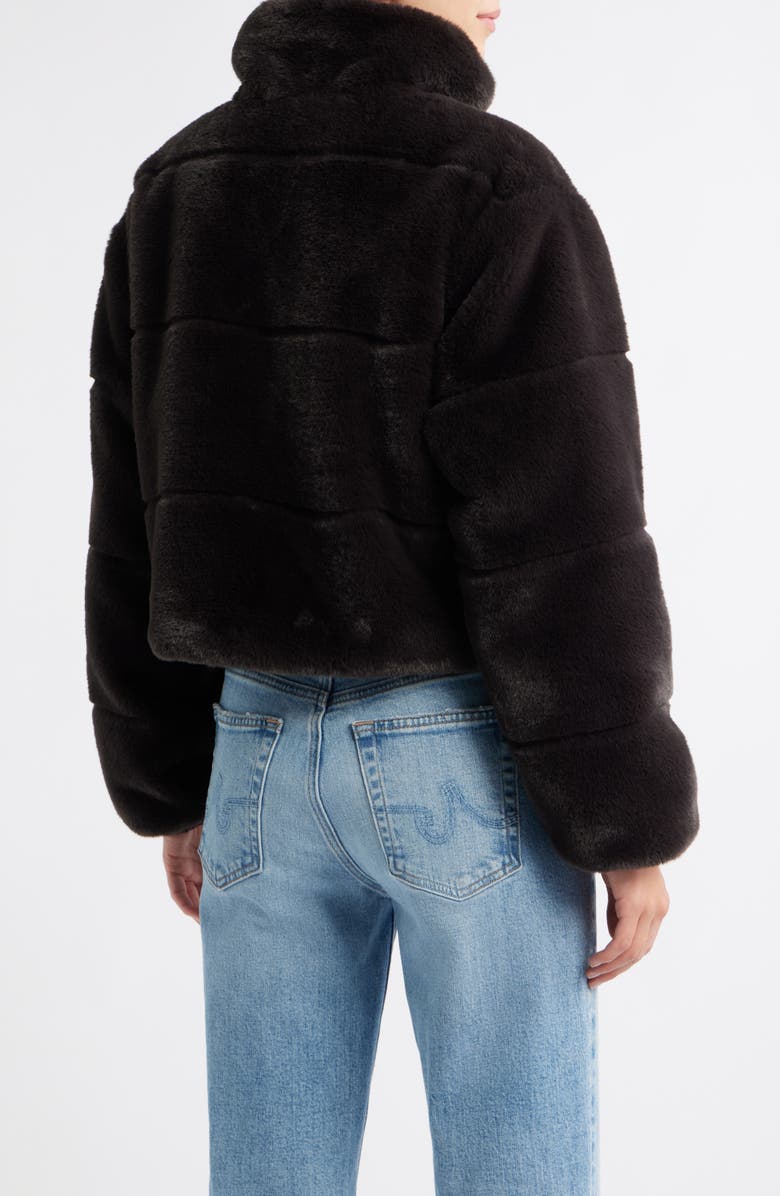 Save The Duck Yuki Reversible Jacket, Alternate, color, Brown Black
