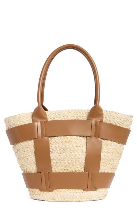 Straw Tote Bag