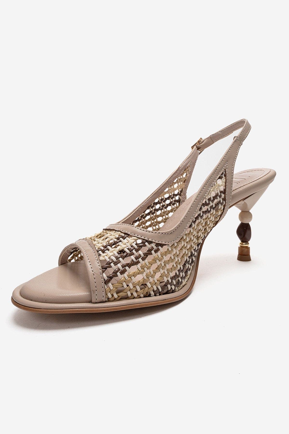 Prologue Shoes Soven Stiletto Sandal, Alternate, color, Beige