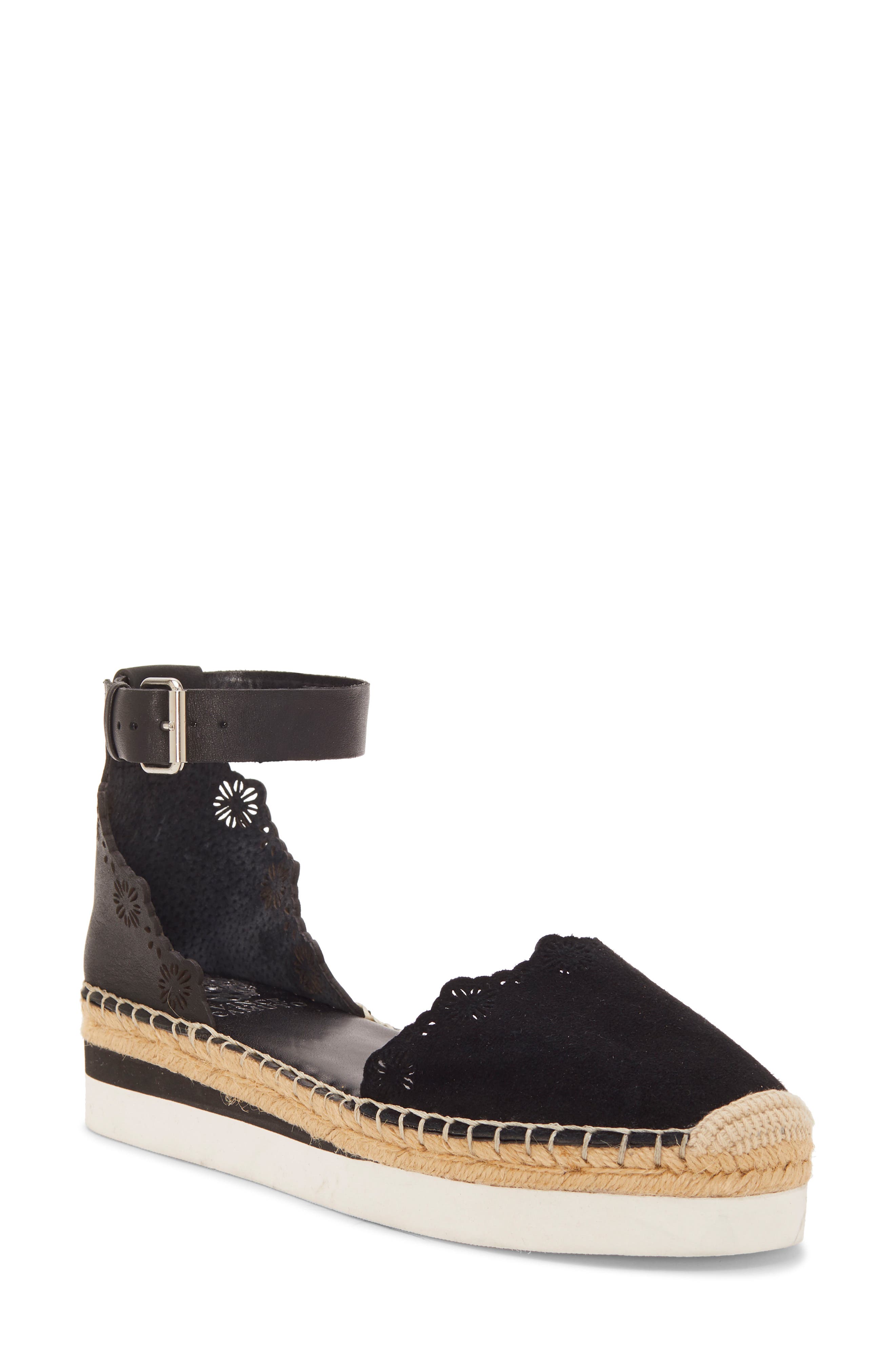 Vince Camuto Breshan Ankle Strap Espadrille Wedge, Main, color, 